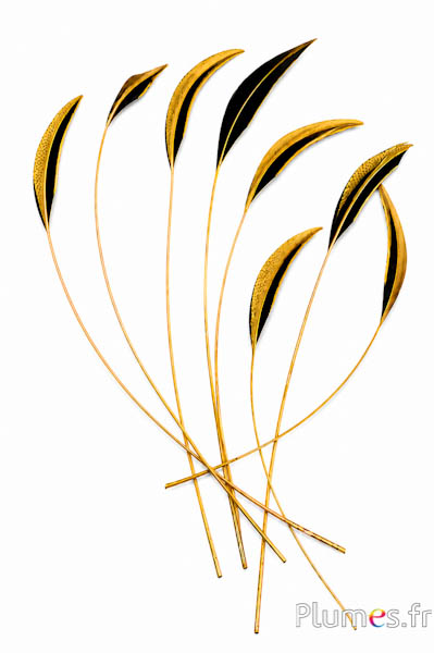 Canard Mandarin strippé - 15-20 cm - jaune